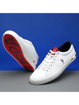 U.S. POLO ASSN. - Off White Anton 5.0 Stylish Casual Sneaker Shoes for Man