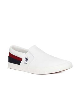 U.S. POLO ASSN. - Off White Carlin 5.0 Stylish Casual Sneaker Shoes for Man