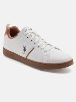 U.S. POLO ASSN. - Off White Dorim 2.0 Stylish Casual Sneaker Shoes for Man