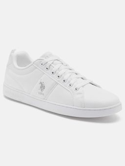 U.S. POLO ASSN. - White Dorim 2.0 Stylish Casual Sneaker Shoes for Man