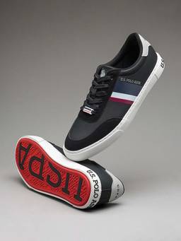 U.S. POLO ASSN. - Black Krister 4.0 Stylish Casual Sneaker Shoes for Man