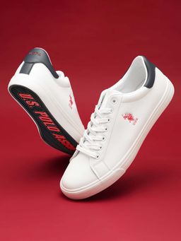 U.S. POLO ASSN. - Off White Madryn 5.0 Stylish Casual Sneaker Shoes for Man