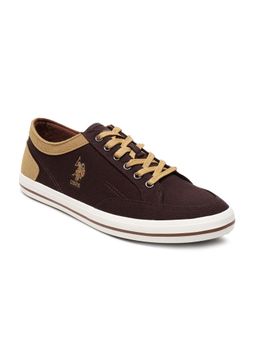 U.S. POLO ASSN. - Brown Monton 10.0 Stylish Casual Sneaker Shoes for Man
