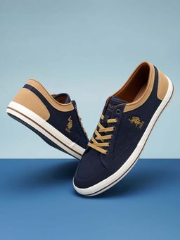 U.S. POLO ASSN. - Navy Blue Monton 10.0 Stylish Casual Sneaker Shoes for Man