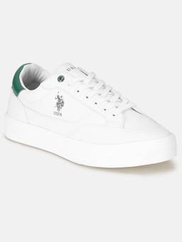U.S. POLO ASSN. - White Olivier 3.0 Stylish Casual Sneaker Shoes for Man