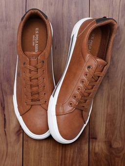U.S. POLO ASSN. - Brown Padry 4.0 Stylish Casual Sneaker Shoes for Man