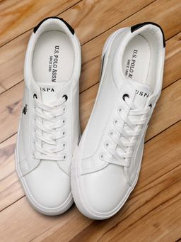 U.S. POLO ASSN. - White Padry 4.0 Stylish Casual Sneaker Shoes for Man
