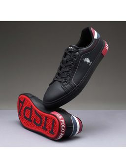 U.S. POLO ASSN. - Black Rojas 5.0 Stylish Casual Sneaker Shoes for Man