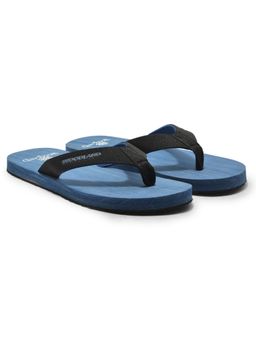 WOODLAND - Black Lightweight Comfortable Casual Summer Wear Flip Flops for Men's