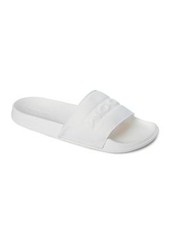 WOODLAND - White Lightweight Comfortable Casual Summer Wear Sliders for Men's