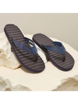 WOODLAND - Blue Lightweight Comfortable Casual Summer Wear Flip Flops for Men's