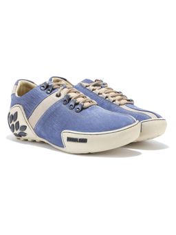 WOODLAND - Blue Lightweight Breathable Comfortable Sneakers for Men's