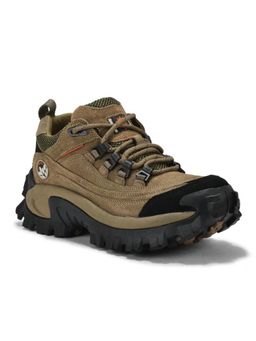 WOODLAND - Khaki Lightweight Breathable Comfortable Sneakers for Men's