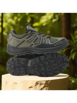 WOODLAND - Olive Lightweight Breathable Durable Sneakers for Men's