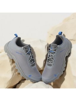 WOODLAND - Grey Lightweight Breathable Durable Sneakers for Men's