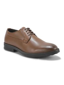WOODLAND - Tan Leather Premium Comfortable Lace Ups Derbies for Men's