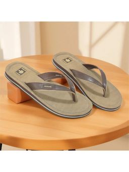WOODLAND - Brown Soft Sole Lightweight Home Wear Flipflops for Men's