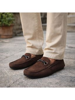 WOODLAND - Brown Office Wear Comfortable Premium Loafer for Men's