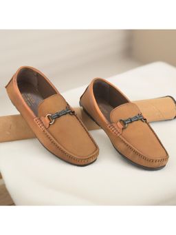 WOODLAND - Tan Office Wear Comfortable Premium Loafer for Men's