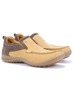 WOODLAND - Brown Slip On Lightweight Comfortable Sneakers for Men's