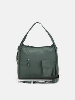 CARPISA ITALIA - Women Dana V1 Green Handbag with Detachable Strap (L)