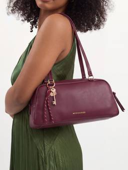 Accessorize London - Women Burgundy Shoulder Bag