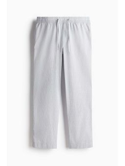 H&M - Men White Relaxed Fit Poplin Pyjama