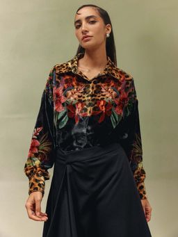 NOIB - Black Aurea Shirt - Wildflower