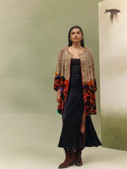 NOIB - Multi Coloured Demi Shrug - Highland