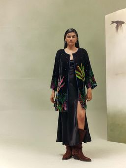 NOIB - Black Demi Shrug - Night Safari