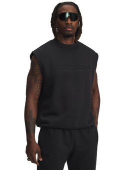 Under Armour - Project Rock Black Men's Icon Sleeveless Sweatshirt
