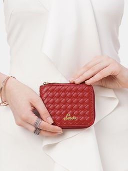 Lavie - Womens Small Zip Around Wallet (Red) (S)