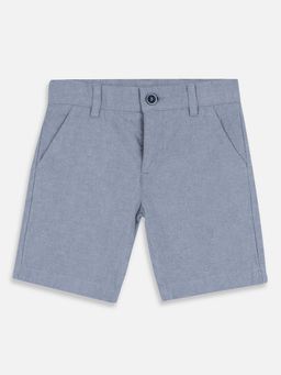 Chicco - Boys Grey Solid Shorts