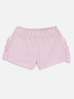 Chicco - Girls Pink Solid Shorts