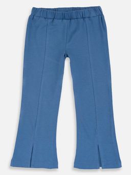 Chicco - Girls Medium Blue Solid Pant
