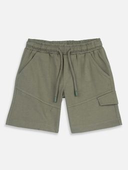 Chicco - Boys Solid Drawstring Shorts