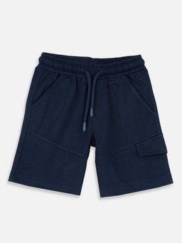 Chicco - Boys Solid Drawstring Shorts
