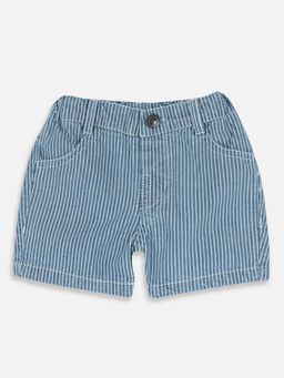 Chicco - Boys Blue Striped Shorts