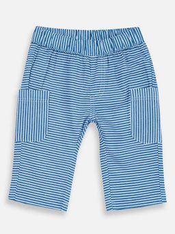 Chicco - Boys Blue Striped Trouser