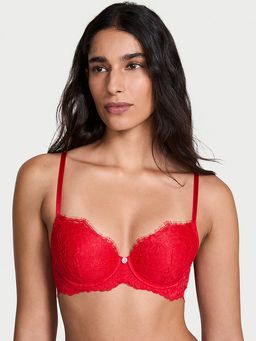 Victoria's Secret - Dream Angels Lace Lightly Lined Classic Coverage Demi Bra