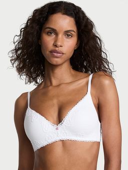 Victoria's Secret - The T-Shirt Cotton Shadow Stripe Lightly Lined Wireless Bra