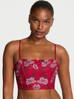 Victoria's Secret - Dream Angels Beautiful Bows Embroidery Bandeau Corset Top