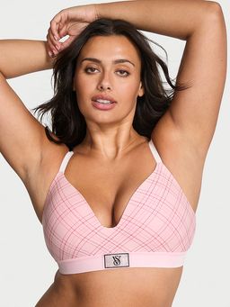 Victoria's Secret - The T-Shirt Shine Patch Velvet Lightly Lined Wireless Bra