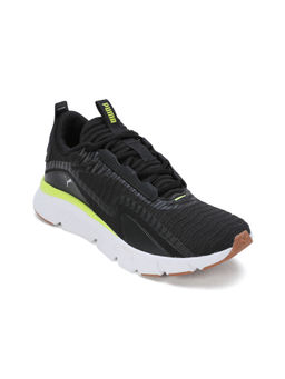 Puma - FlexFocus Lite Better Knit Unisex Black Running Shoes