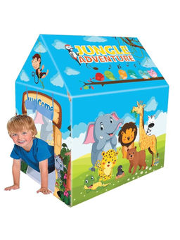 Webby - Theme Jungle Kids Green Play Tent House (3-12 Years)