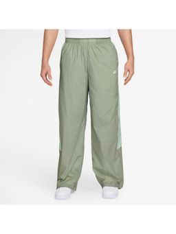 Nike - Sportswear Ltwt Unlnd Men Nylon Green Trackpant