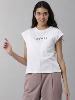 RAREISM - White Printed T-Shirt