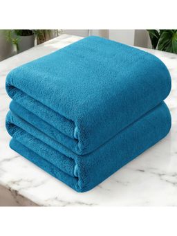 Story@Home - Microfiber 400 GSM Bath Towel (Pack of 2)