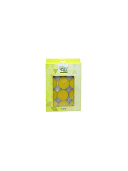Tara Candles - Citrus T- Light Candles (Pack of 12)