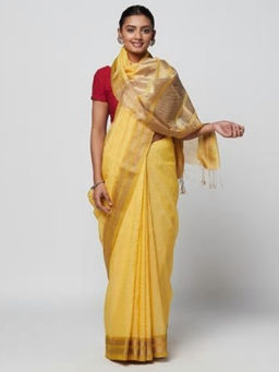 Fabindia - Cotton Silk Maheshwari Sari